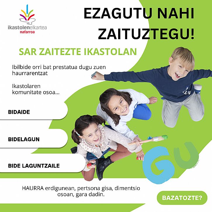 Ezagutu nahi zaituztegu! Bazatozte? 