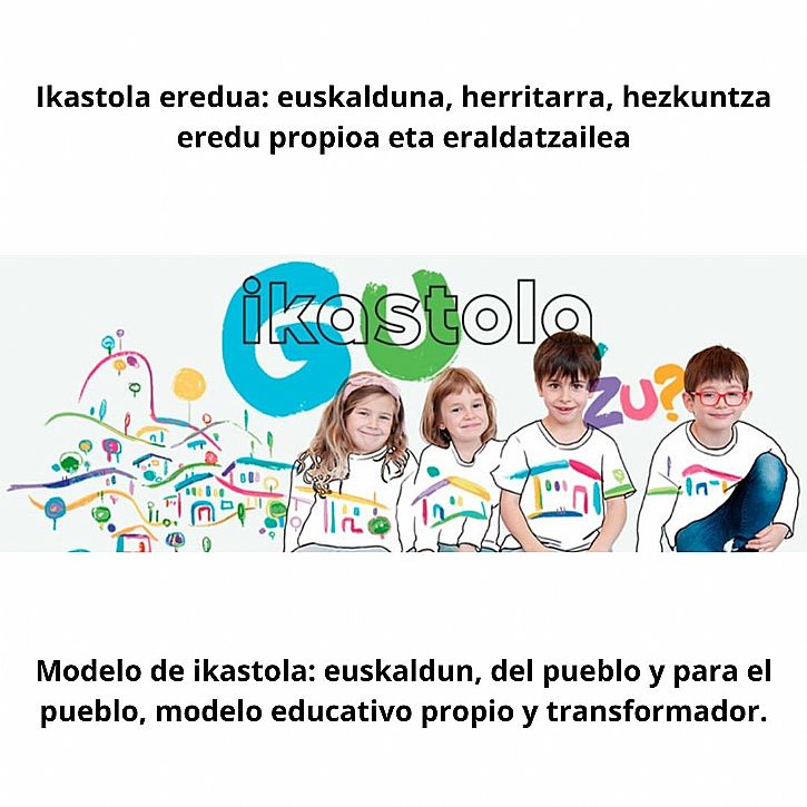 NI ikastola, GU ikastola, ZU ikastola