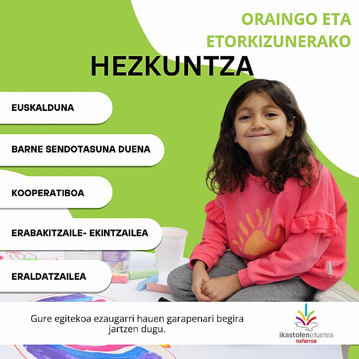 ORAINGO ETA ETORKIZUNERAKO HEZKUNTZA