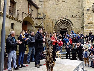 Una feria de artesana en vsperas del Oinez