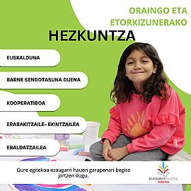 ORAINGO ETA ETORKIZUNERAKO HEZKUNTZA