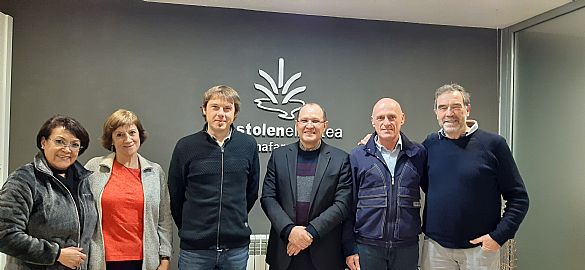 Jorge Lemus hizkuntzalaria Nafarroako Ikastolen Elkartean