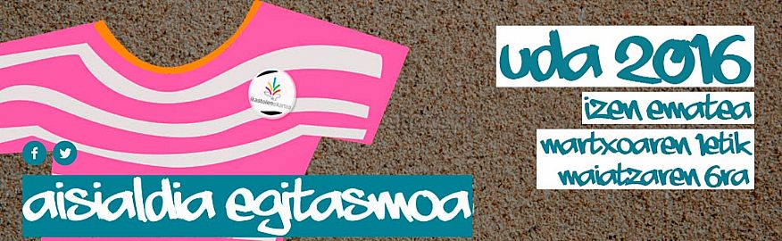 UDAKO AISIALDIA ESKAINTZA