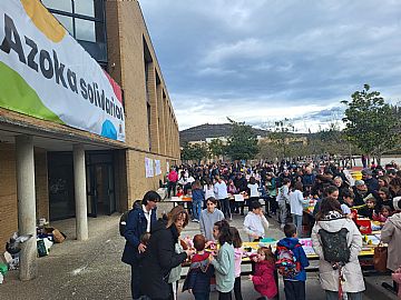 Azoka Solidarioa Paz de Ziganda Ikastolan