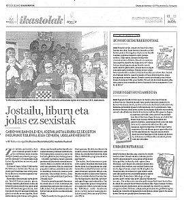 JOSTAILU, LIBURU ETA JOLAS EZ SEXISTAK