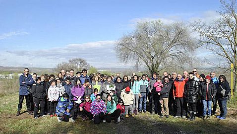 Andosilla y Sartaguda suman ms de 9.000 rboles al proyecto del Oinez Basoa