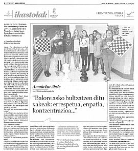 Balore asko bultzatzen ditu xakeak: errespetua, enpatia, kontzentrazioa...