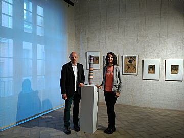 72 artelanekin zabaldu ditu ateak Artea Oinez erakusketak Irueko Condestablearen Jauregian