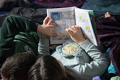 GAUPASA LITERARIOA IBAIALDE IKASTOLAN: LITERATURA ETA KOMUNITATEA GAU BEREZI BATEAN