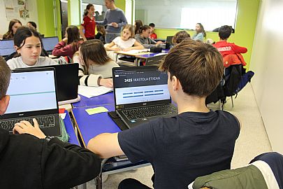 Pantailaren erabilerari buruzko hausnarketa eta lanketa ikastolan