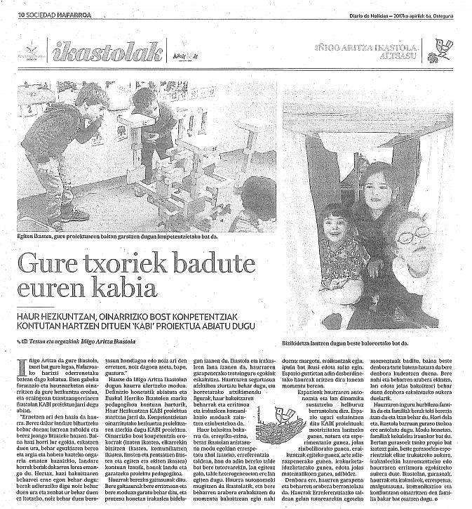 GURE TXORIEK BADUTE EUREN KABIA