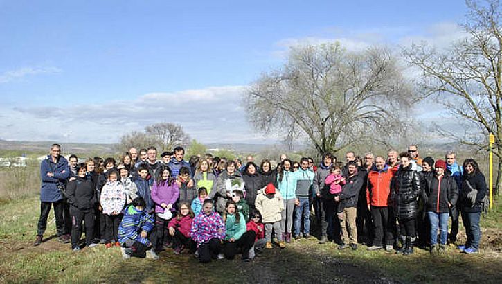 Andosilla y Sartaguda suman ms de 9.000 rboles al proyecto del Oinez Basoa