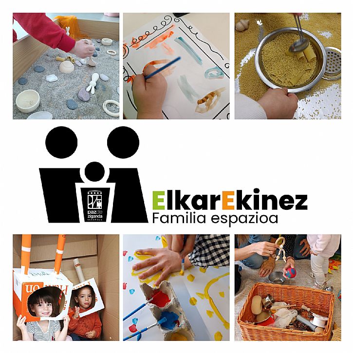 Elka�re�ki�nez fami�lia-espa�zioa Paz de Ziganda Ikas�to�lan