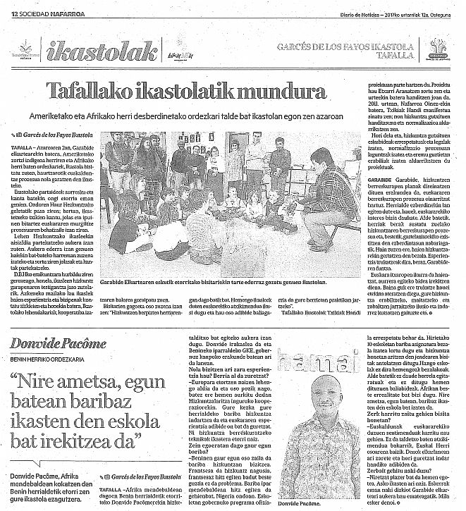 TAFALLAKO IKASTOLATIK MUNDURA