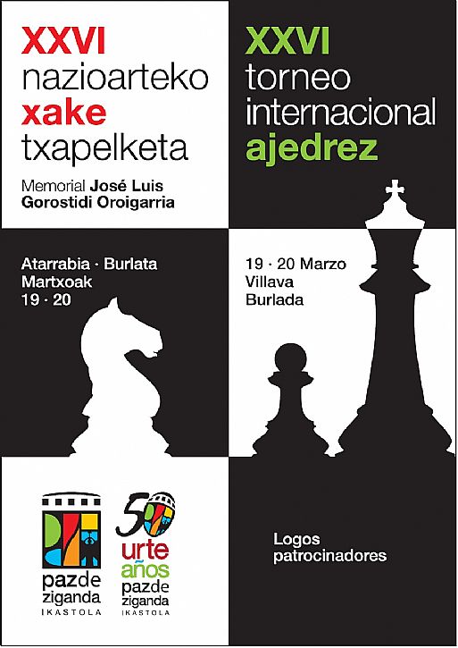XXVI. NAZIOARTEKO XAKE TXAPELKETA