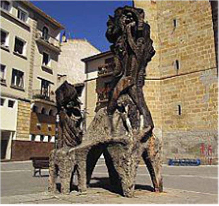 Altsasuko Intxaurrondo ospetsuari monumentua Altsasuko Intxaurrondo ospetsuari monumentua